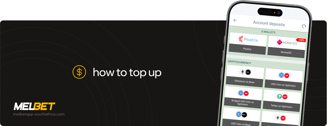 How to top up Melbet betapk South Africa